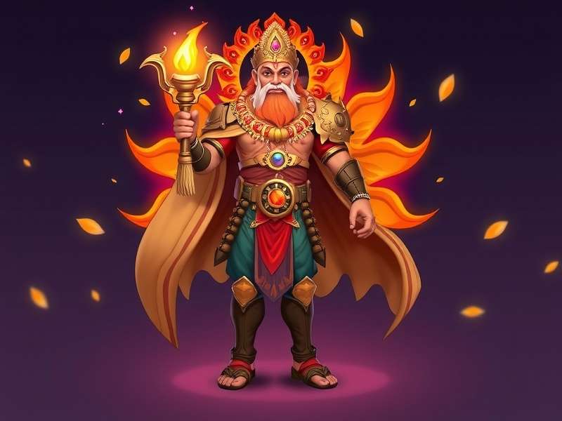 Sun God Slayer Game Hero Character